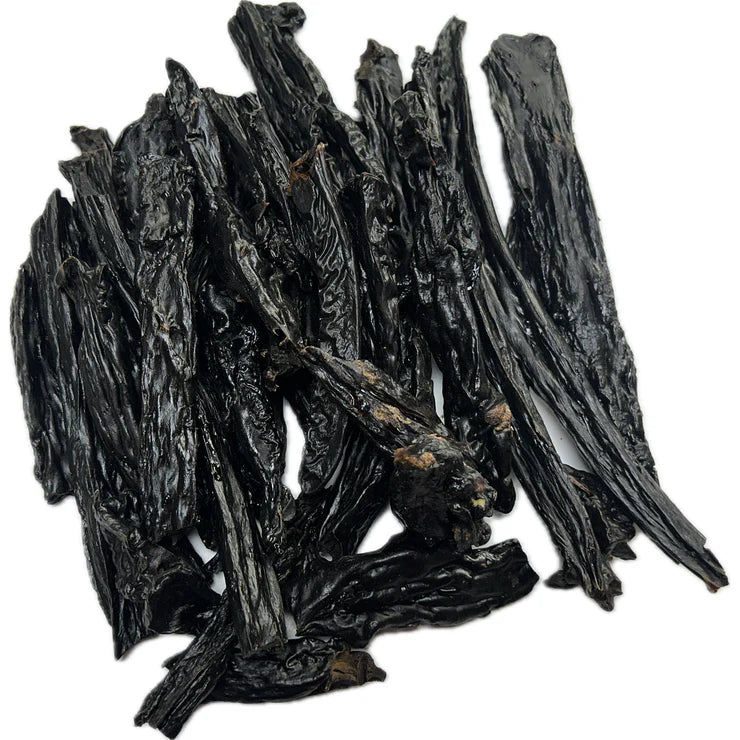 Beef Liver Long dog treats from K9 Prime Cuts – 100% pure air-dried beef liver strips, high in protein & fat, ideal for training or raw feeding dogs in Basingstoke.