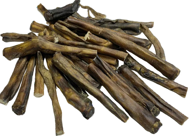 Bully Tails 100% natural beef dog chews from K9 Prime Cuts – air-dried, additive-free and long-lasting chew ideal for medium & large dogs.