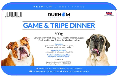Game & Tripe Dinner 500g