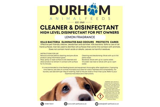 5-litre professional cleaner and disinfectant concentrate from K9 Prime Cuts – powerful broad-spectrum formula for pet environments, neutral pH, ideal for kennels and pet shop use.