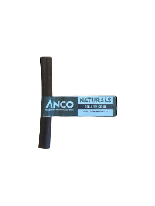 Collagen Cigar natural dog chew from K9 Prime Cuts – 100% pure buffalo collagen, high-protein (89%), additive-free treat to support joints, skin, coat and muscle health.