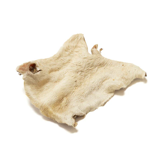 Hairy Beef Bark natural dog chew from K9 Prime Cuts – 100% grass-fed beef with fur intact, air-dried, tough textured for long chewing sessions; supports dental health, digestive cleansing and single-ingredient nutrition.