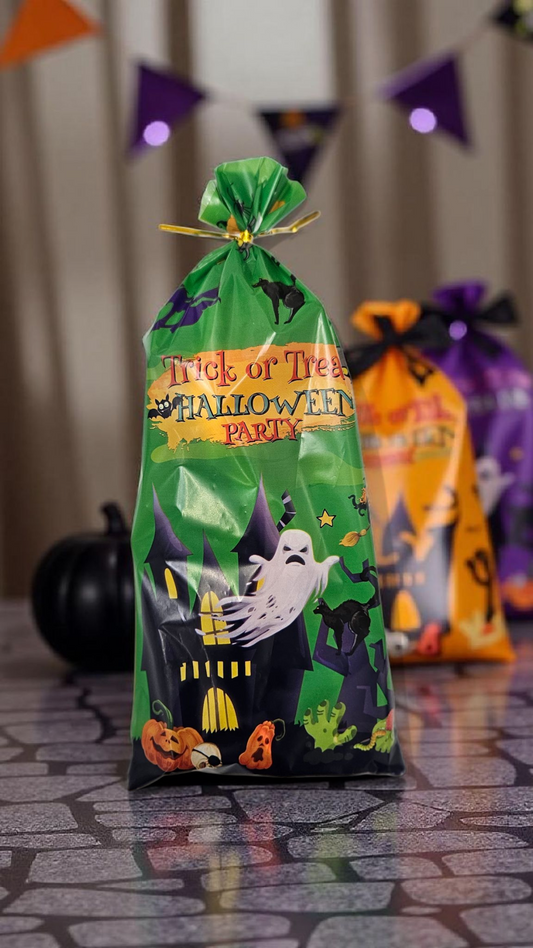 Howl-O-Ween Variety Bag dog treats from K9 Prime Cuts – a limited-edition mix including furry rabbit ears, natural rabbit ears, goat training cubes, venison skin, camel skin and 100% rabbit sausage. Grain-free, hypoallergenic & primal.