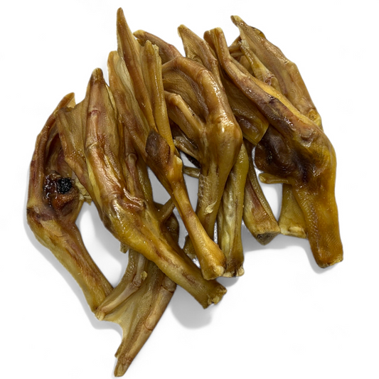 Natural goose feet dog treats made from 100 percent goose from K9 Prime Cuts dog treats Basingstoke